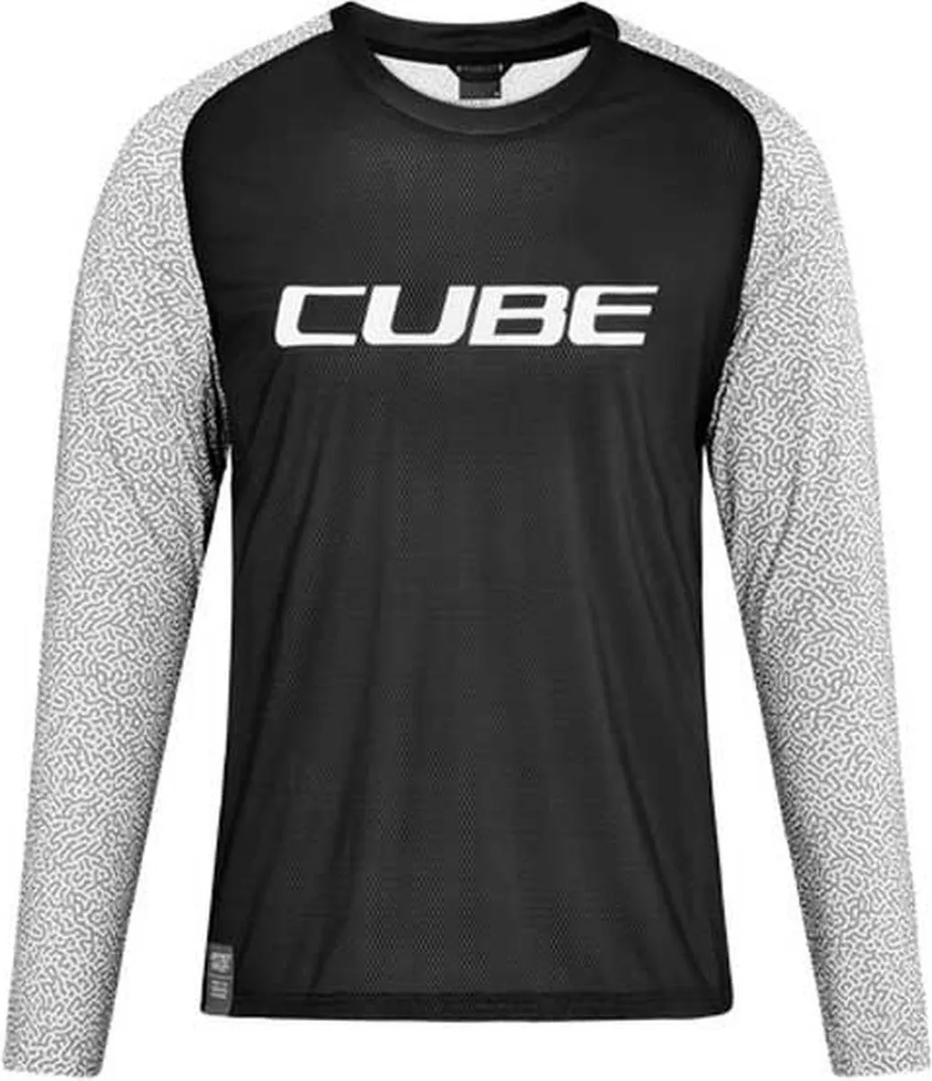Cube Vertex Langarm Enduro Trui 3XL - Grijs