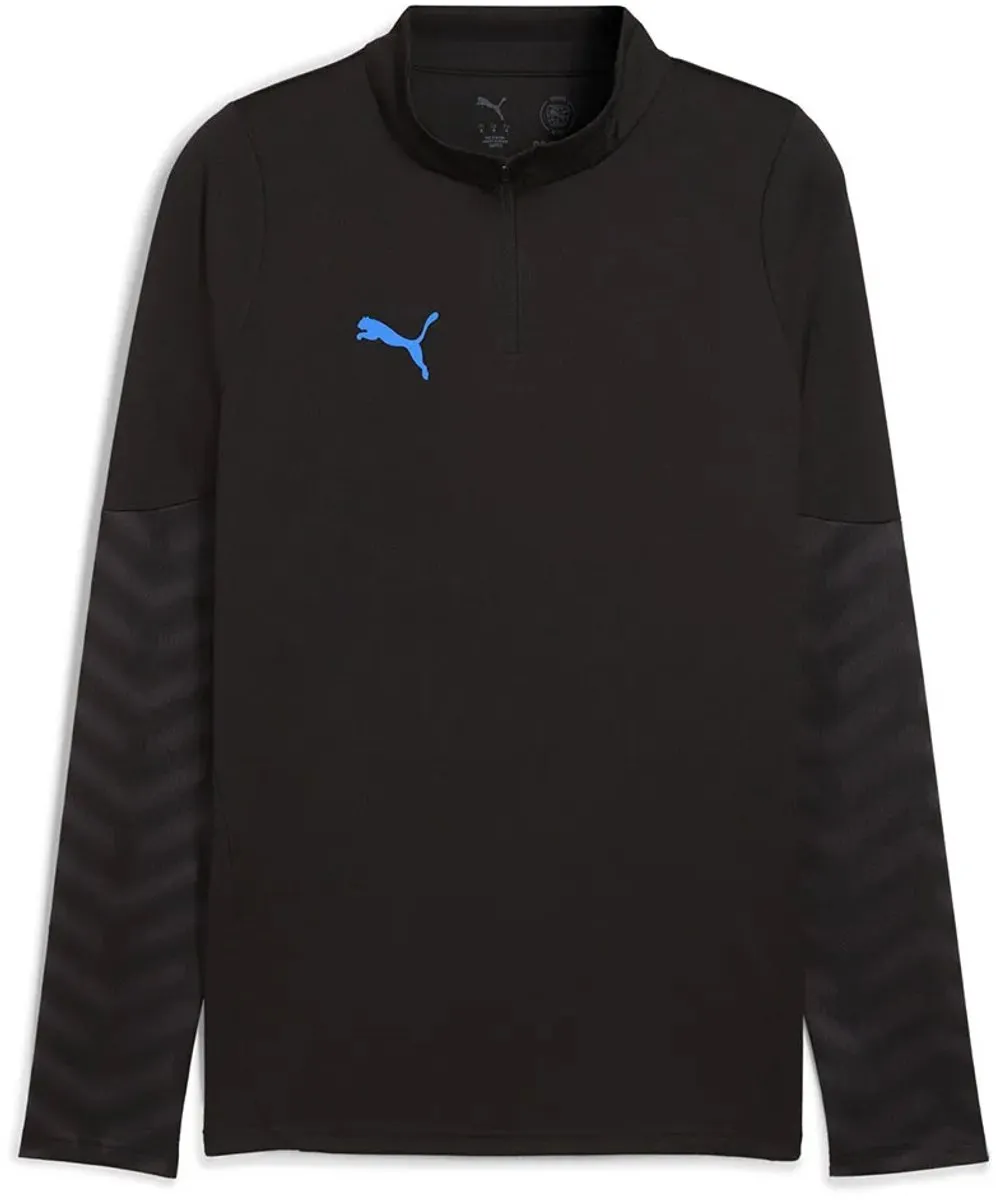 PUMA Individualcup Sweatshirt - Halve Rits - XL - Zwart
