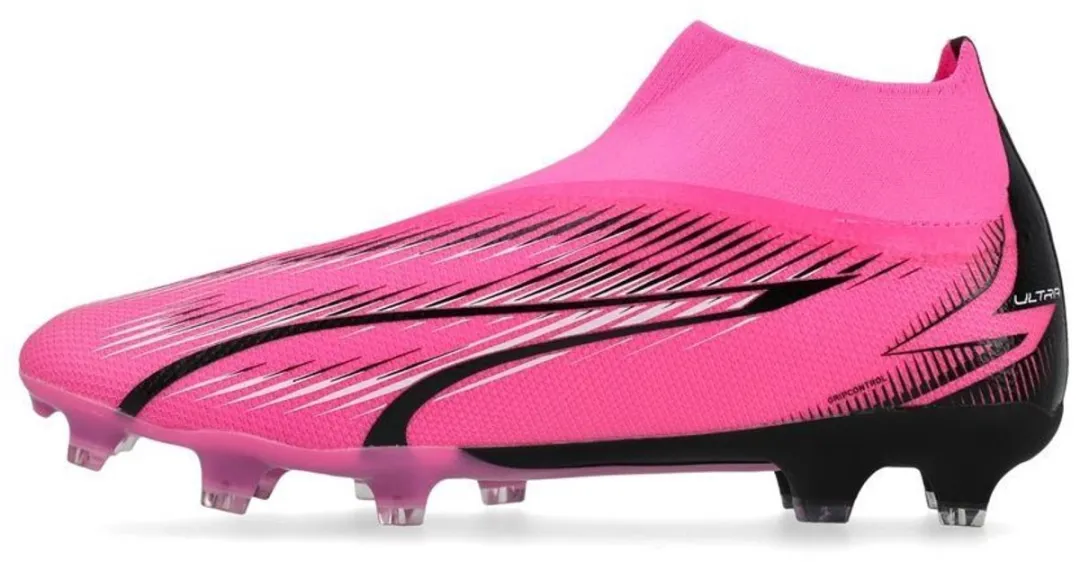 PUMA Ultra Match+ LL FG/AG Voetbalschoenen 41 - Roze