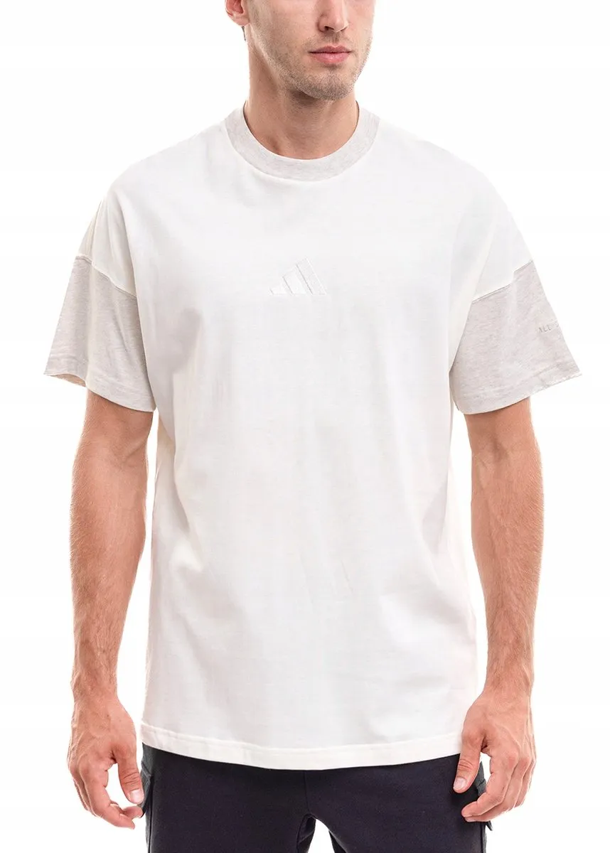 adidas Sportshirt Heren - Wit - Katoen