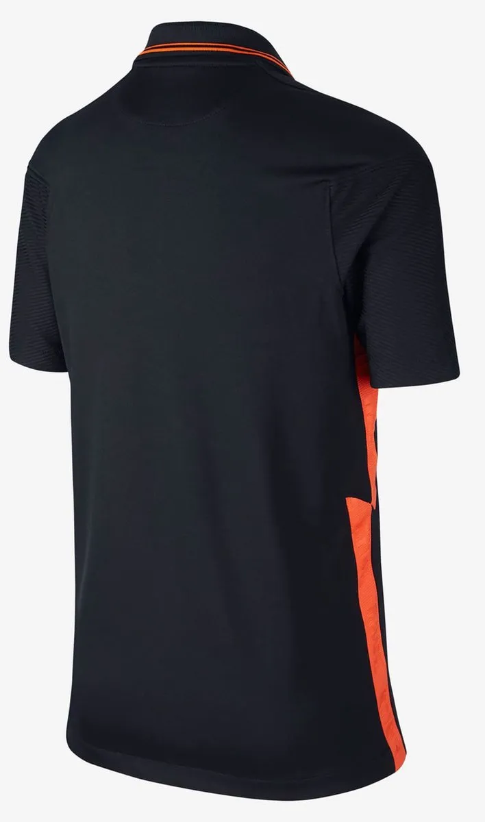 Nike Nederlands Elftal Uitshirt 2020-2022 - Maat 128 Zwart/Oranje