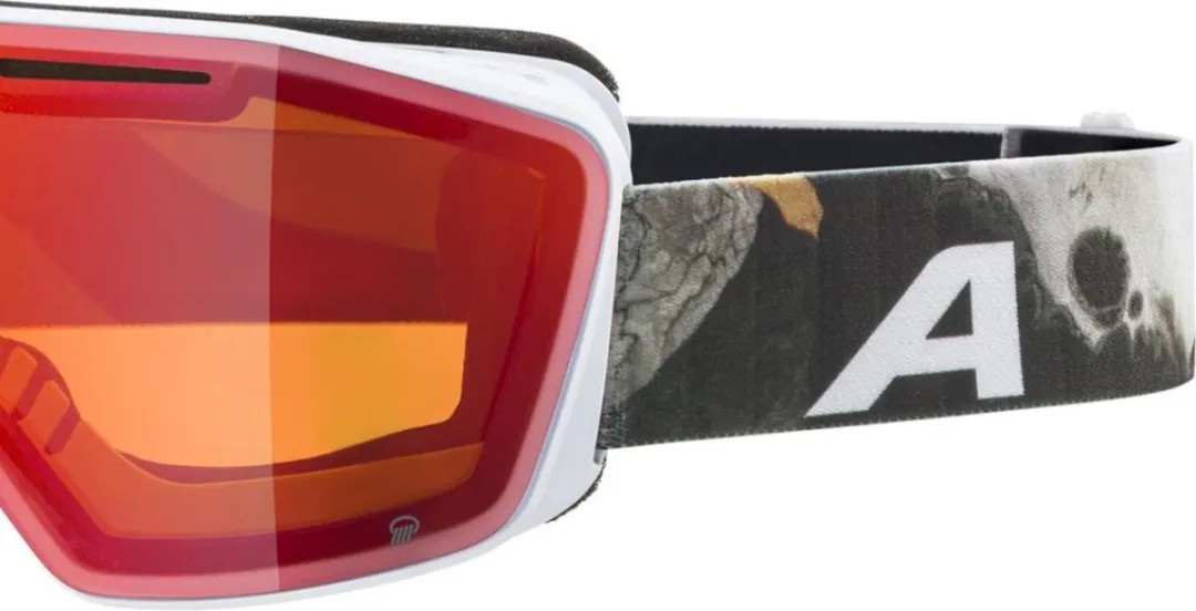 Alpina Nendaz Q OTG Skibril - Rood - Wit