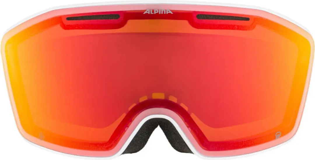 Alpina Nendaz Q OTG Skibril - Rood - Wit