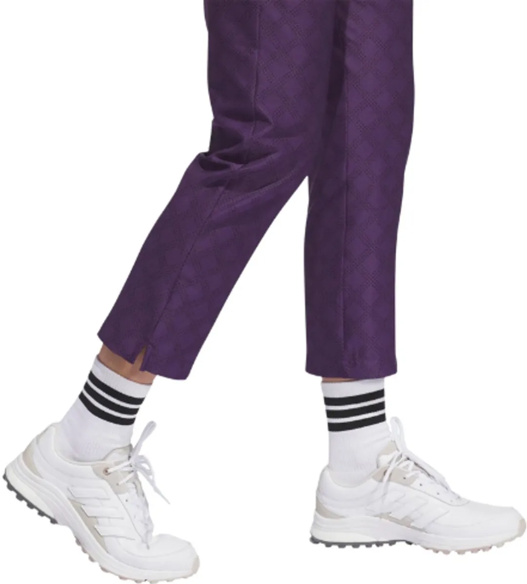 Adidas Ultimate365 Printed Ankle Pant Trainingsbroek - L - Paars - afbeelding 5 van 6