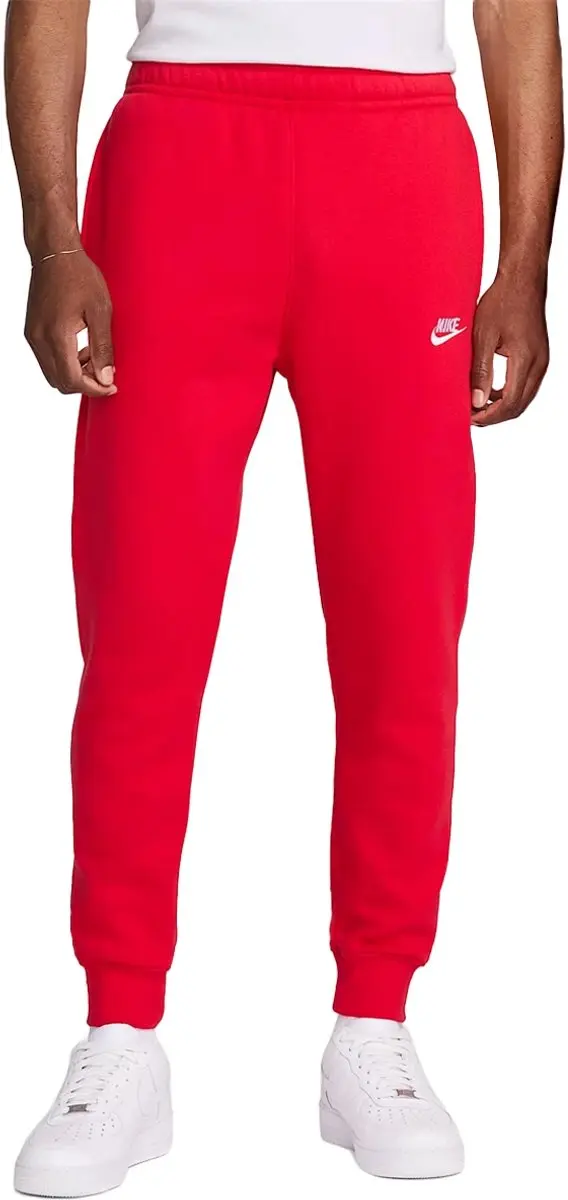 Nike Sportswear Club Fleece Joggingbroek M - Rood BV2671-657