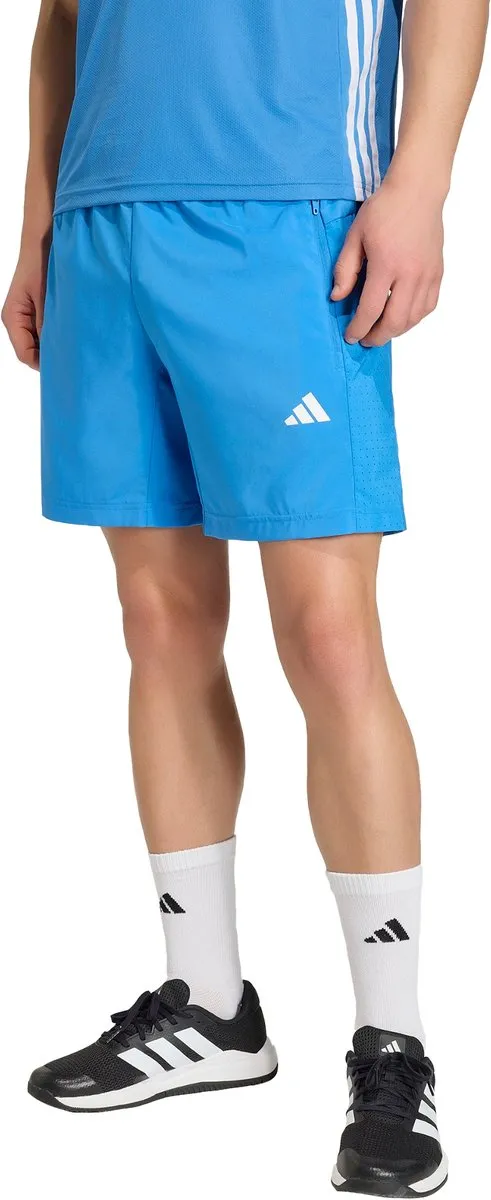 adidas Performance WORKOUT ESSENTIALS Base Woven Short L - Blauw