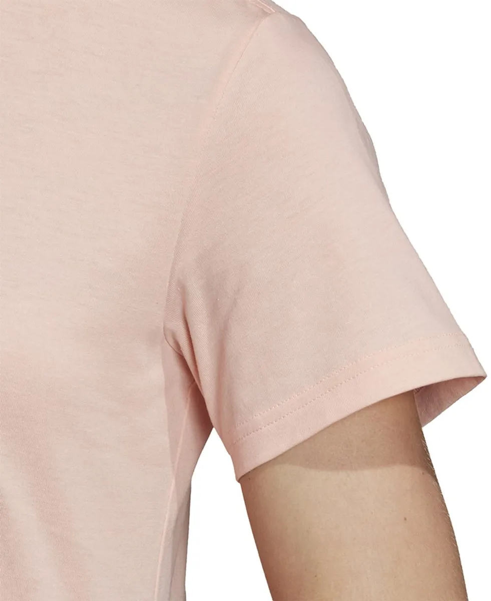 adidas BOS CO Tee Dames - XXS - Roze/Wit