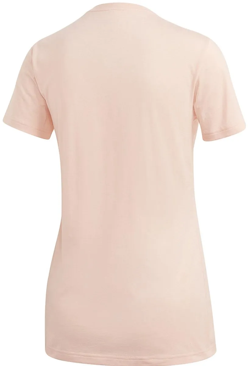 adidas BOS CO Tee Dames - XXS - Roze/Wit