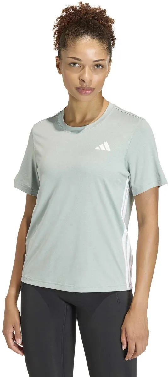 adidas WE 3S Crew T-shirt M - Groen