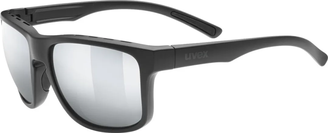 Uvex Sportstyle 312 Spiegelzonnebril - Zwart Mirror Silver