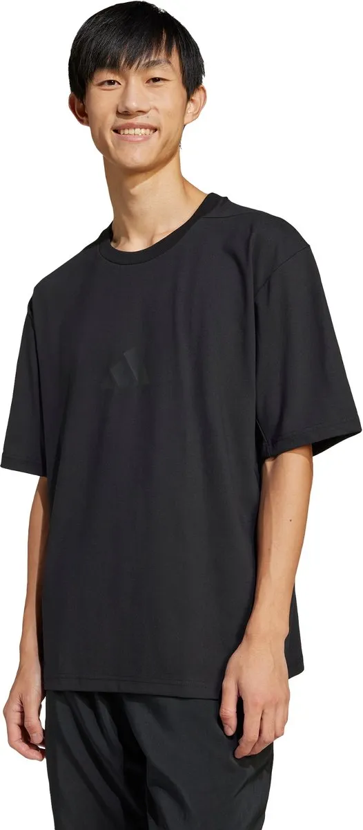 adidas Z.N.E. Loose-Fit T-shirt JJ1151 - Heren - XS - Zwart
