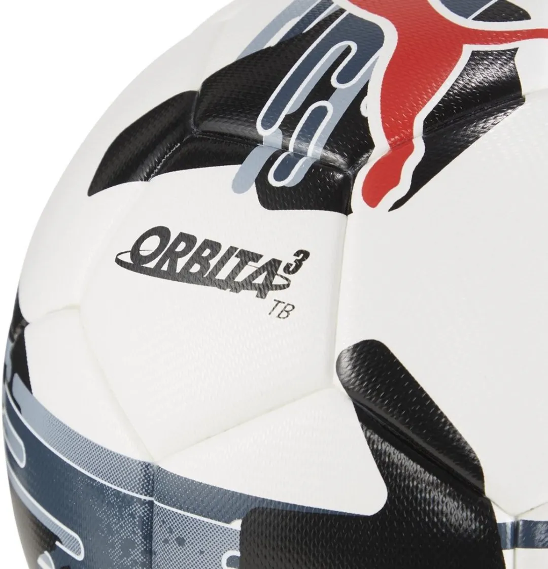 PUMA Kinder Voetbal Orbita 3 TB 084324 - Wit/Zwart