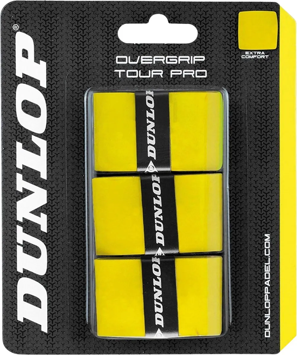 Dunlop Tour Pro OGrip Geel