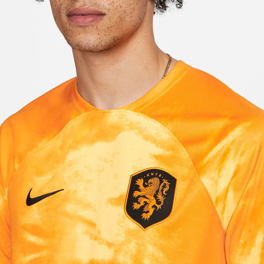 Nike Sportshirt Mannen DN0694-845 - Maat XL - Oranje