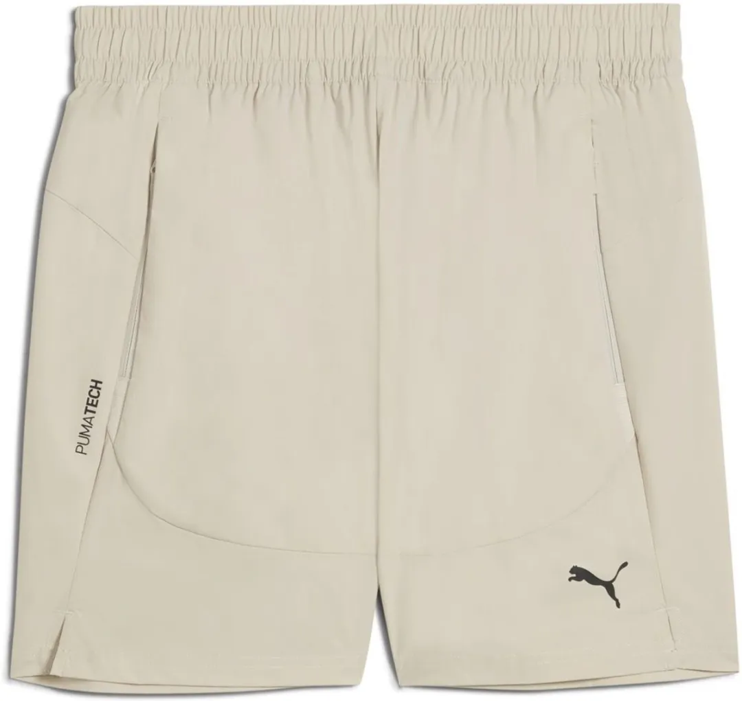 PUMA PumaTech Relaxed Shorts 6'' - S - Ecru