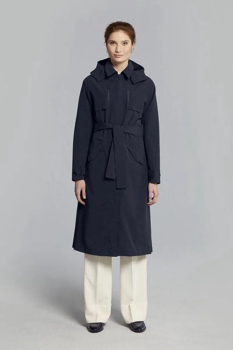 Basil Mosse Dames Regenjas S - Blauw