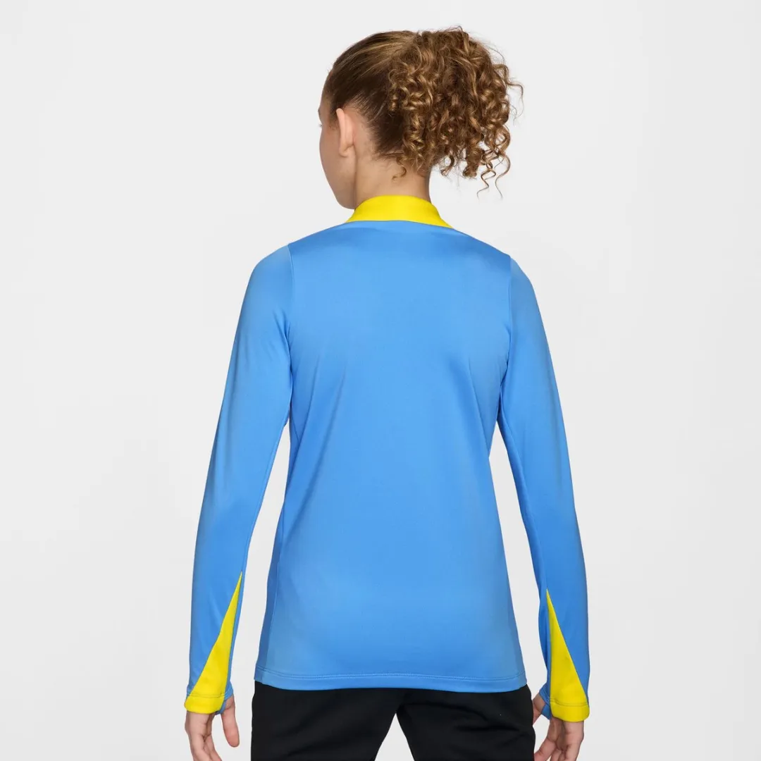 Nike FC Barcelona Strike Drill Top 2025/2026 - Blauw/Geel - Maat 170