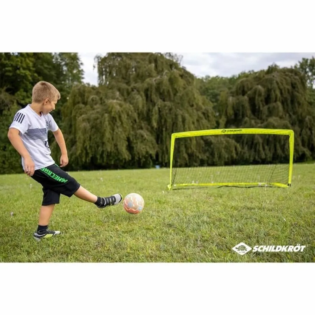 Schildkröt Voetbaldoel Geel/Zwart