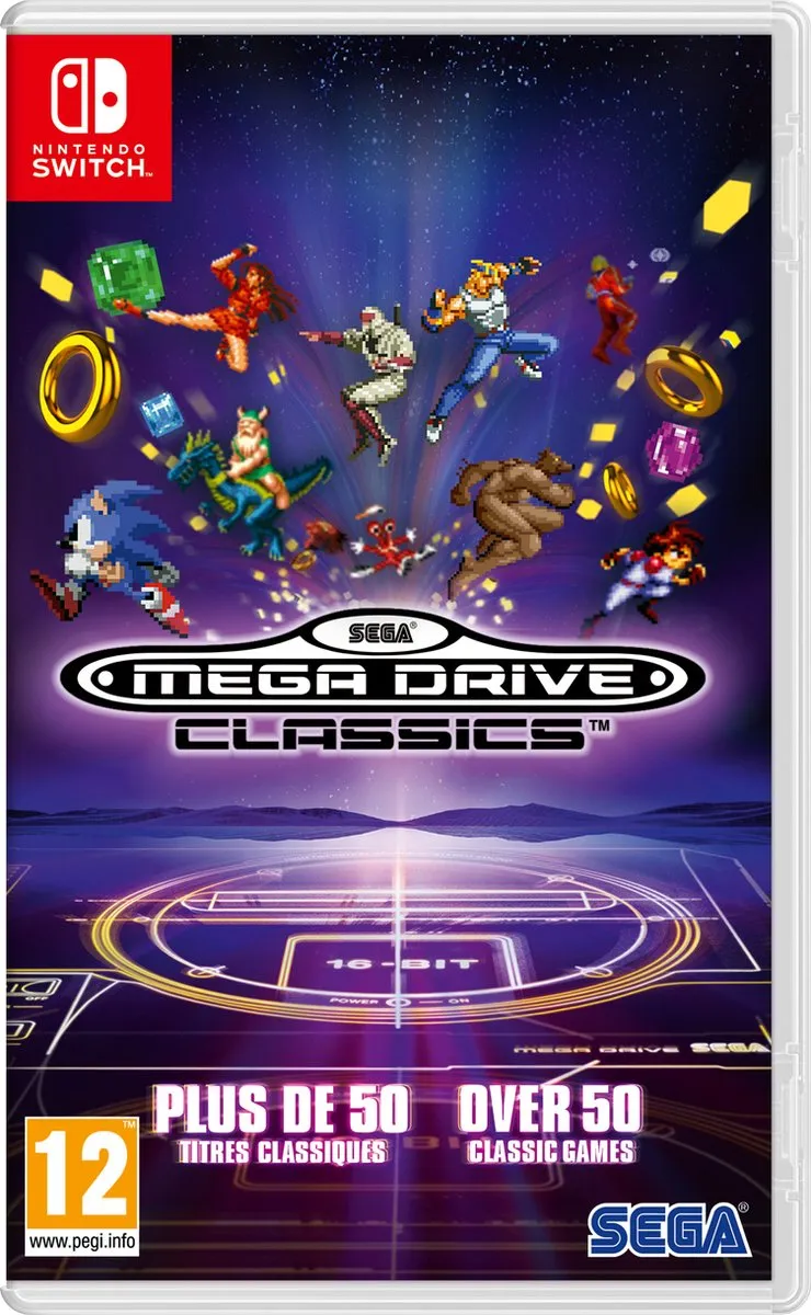 SEGA Mega Drive Classics Code-in-a-box Nintendo Switch