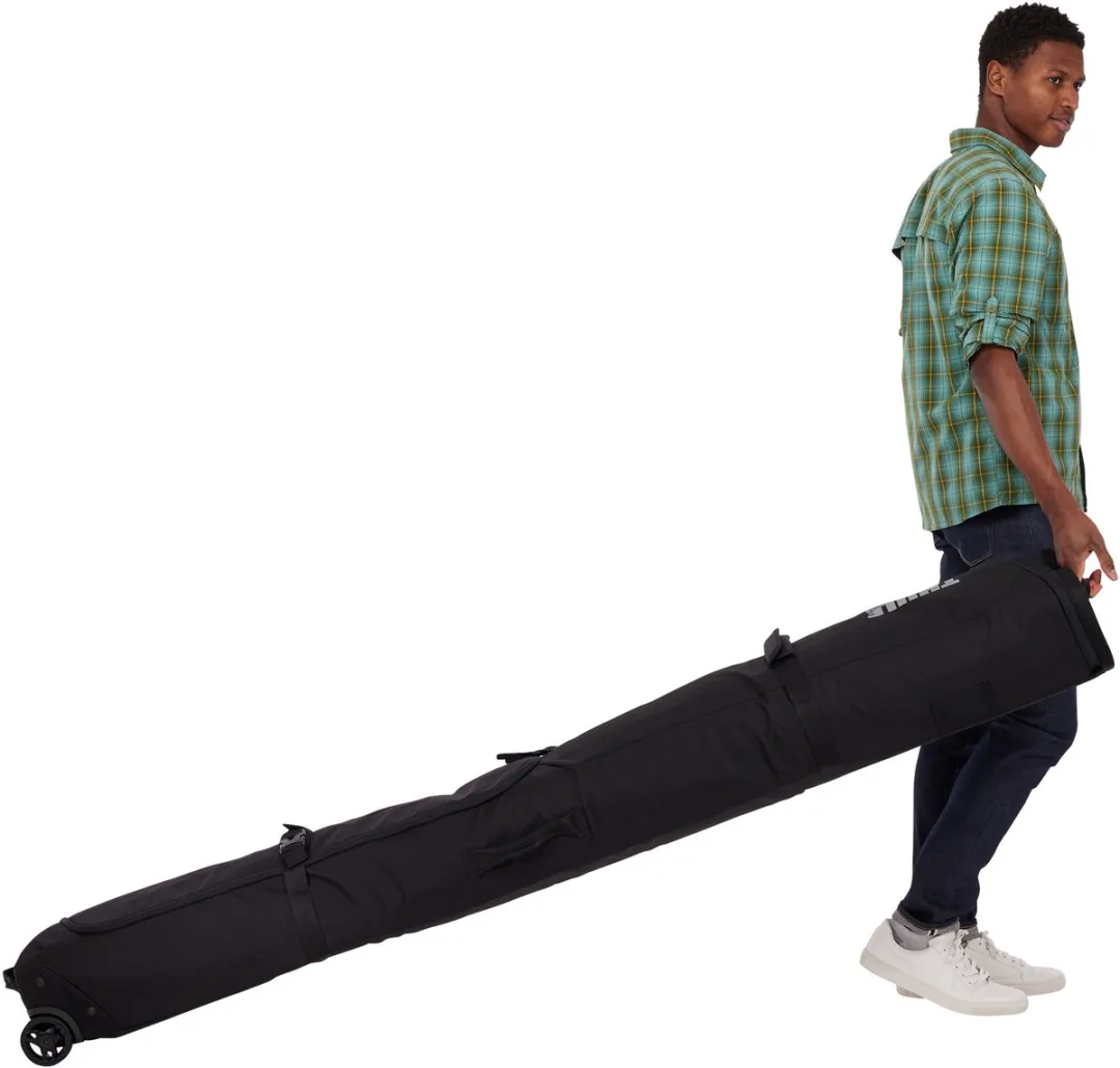 Thule Sporttas RoundTrip Ski Roller 192cm - 130L - Zwart