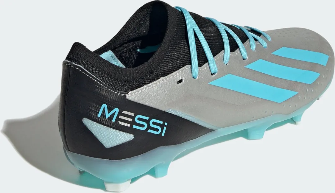adidas Performance X Crazyfast Messi.3 FG Voetbalschoenen 44 2/3 - Zilver