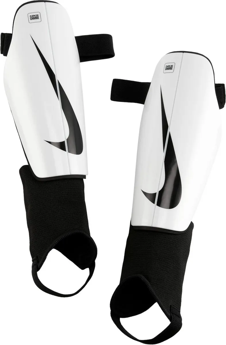 Nike Charge Scheenbeschermers L - Wit/Zwart