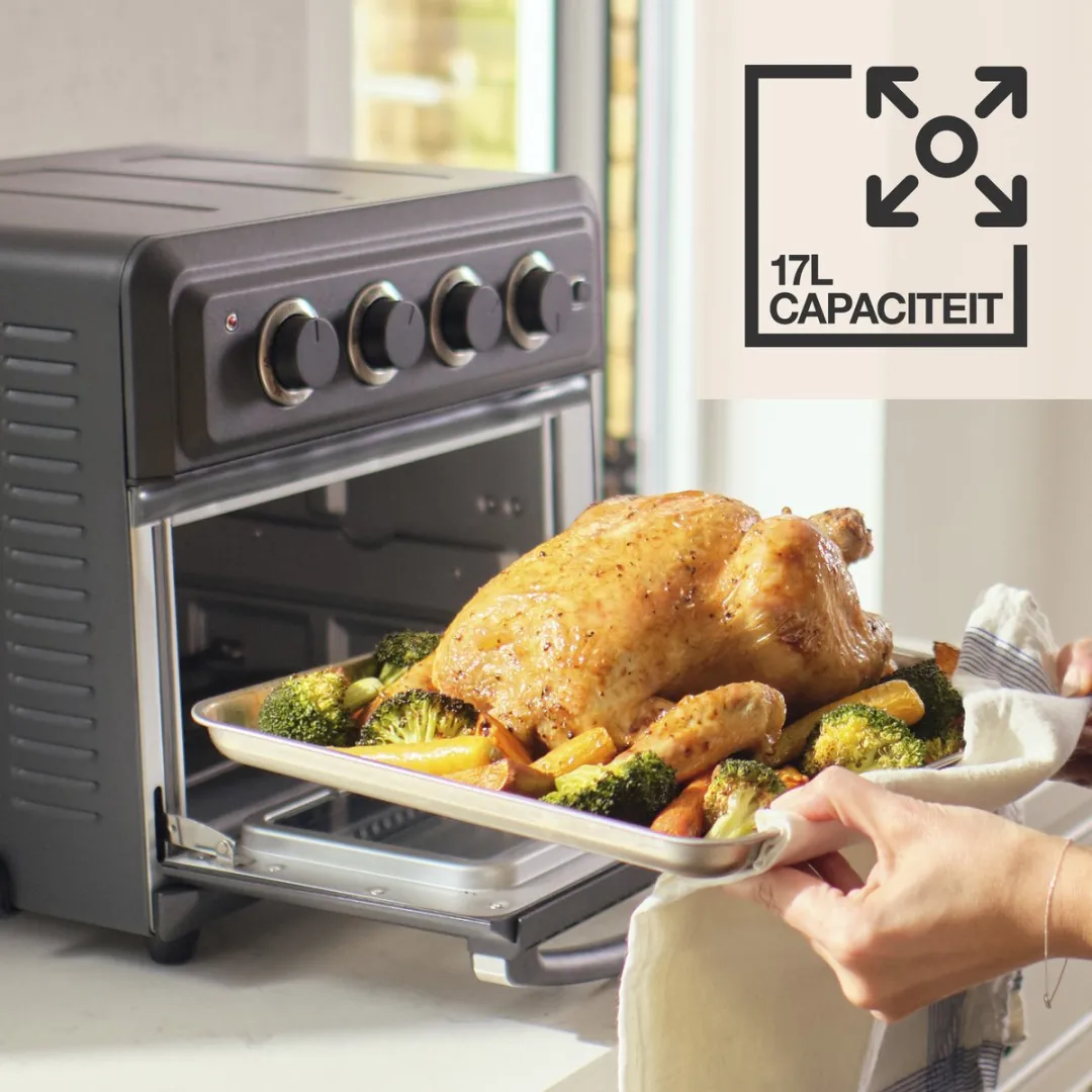 Cuisinart TOA60E Airfryer Mini Oven 1630W - 7 Programma's - Zwart - afbeelding 5 van 6