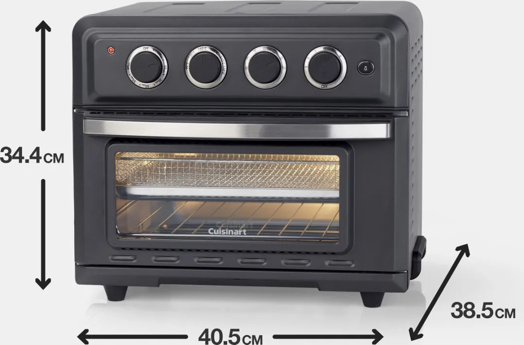 Cuisinart TOA60E Airfryer Mini Oven 1630W - 7 Programma's - Zwart - afbeelding 2 van 6