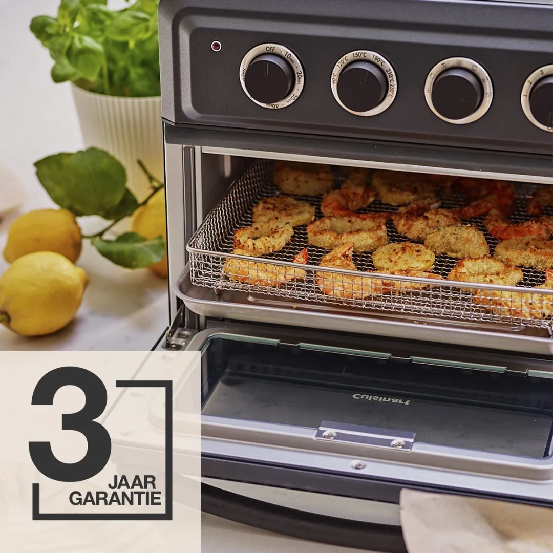 Cuisinart TOA60E Airfryer Mini Oven 1630W - 7 Programma's - Zwart - afbeelding 3 van 6