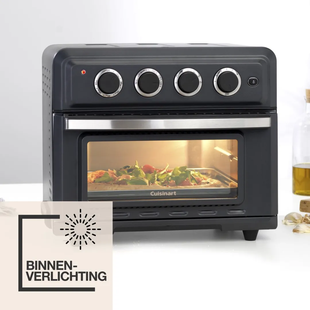 Cuisinart TOA60E Airfryer Mini Oven 1630W - 7 Programma's - Zwart - afbeelding 4 van 6