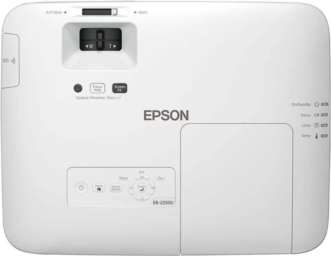Epson EB-2250U Full HD Beamer - 2x HDMI, 2x 3,5mm AUX - afbeelding 6 van 6