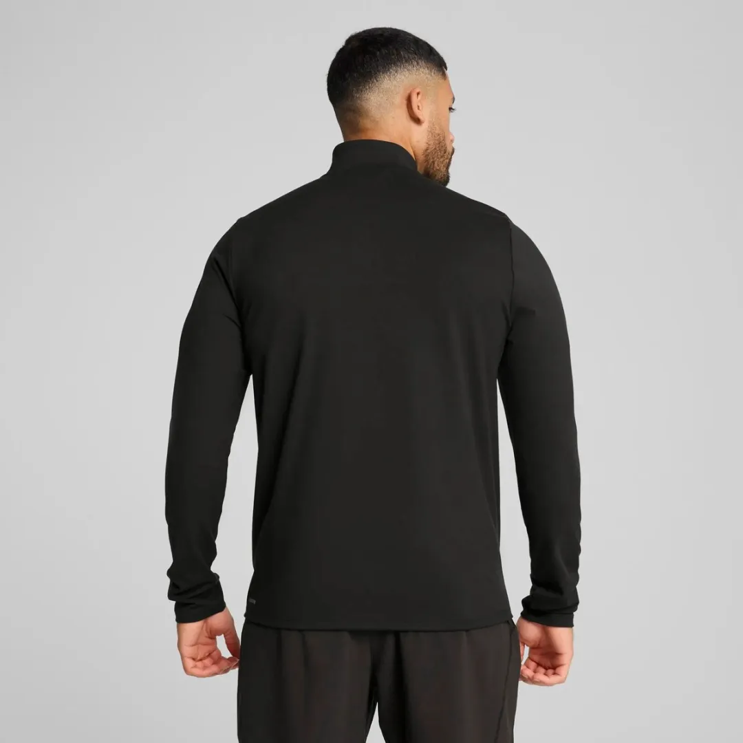PUMA Cloudspun 1/4 Zip Trainingssweater XL - Zwart