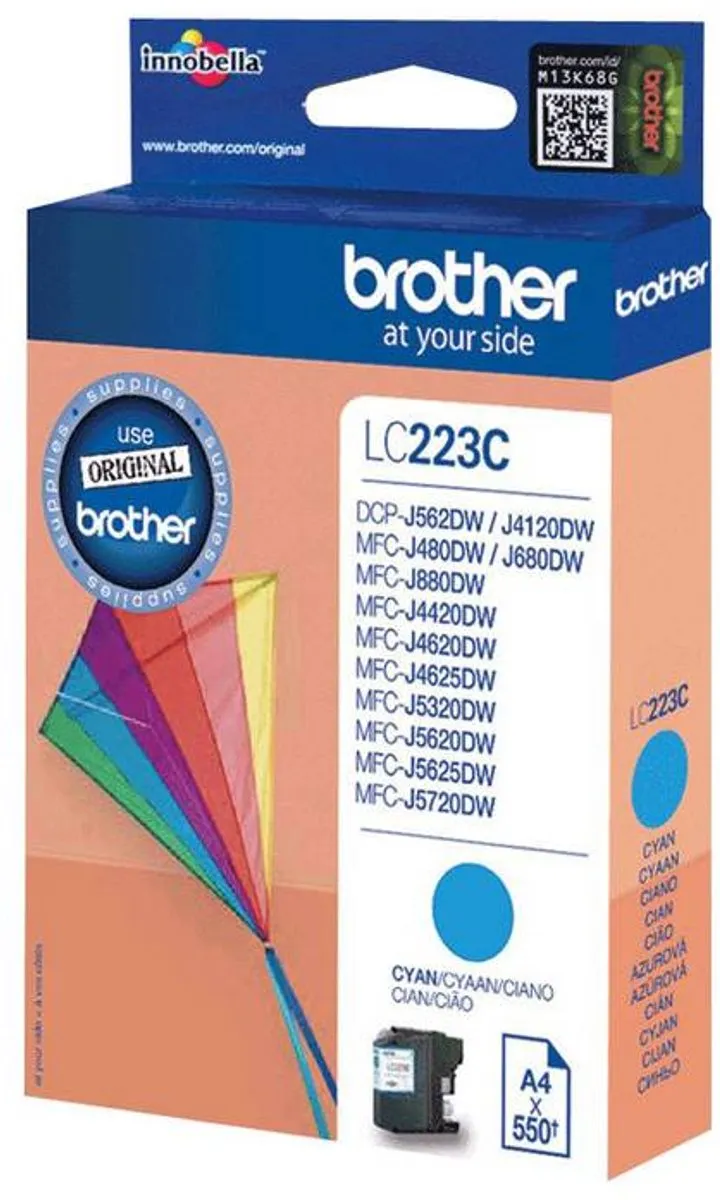 Brother LC-223C Inktcartridge - Cyaan