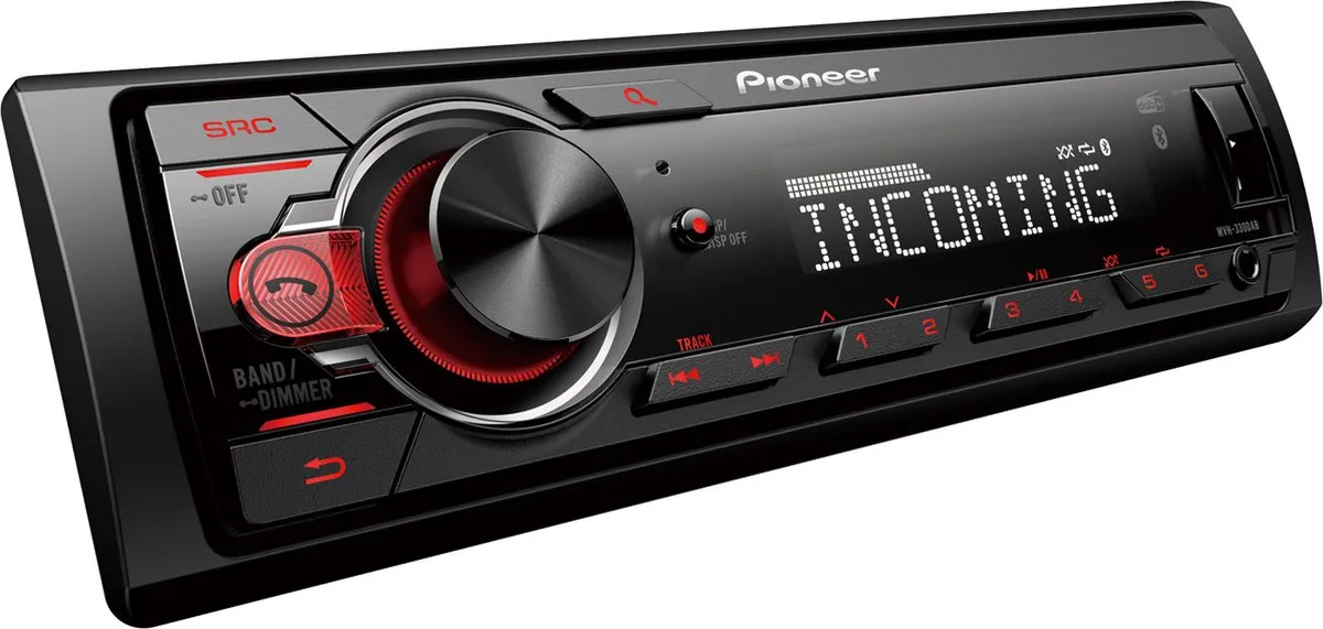 Pioneer MVH-330DAB Autoradio - 50W - Zwart