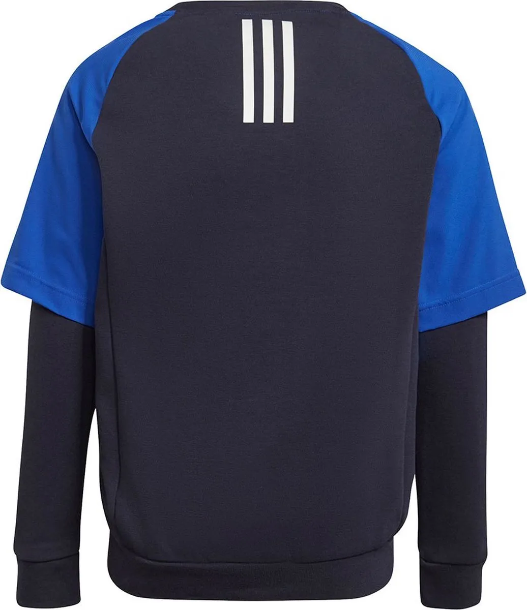adidas XFG Sweatshirt - 7-8 Years - Legend Ink/Bold Blue/White