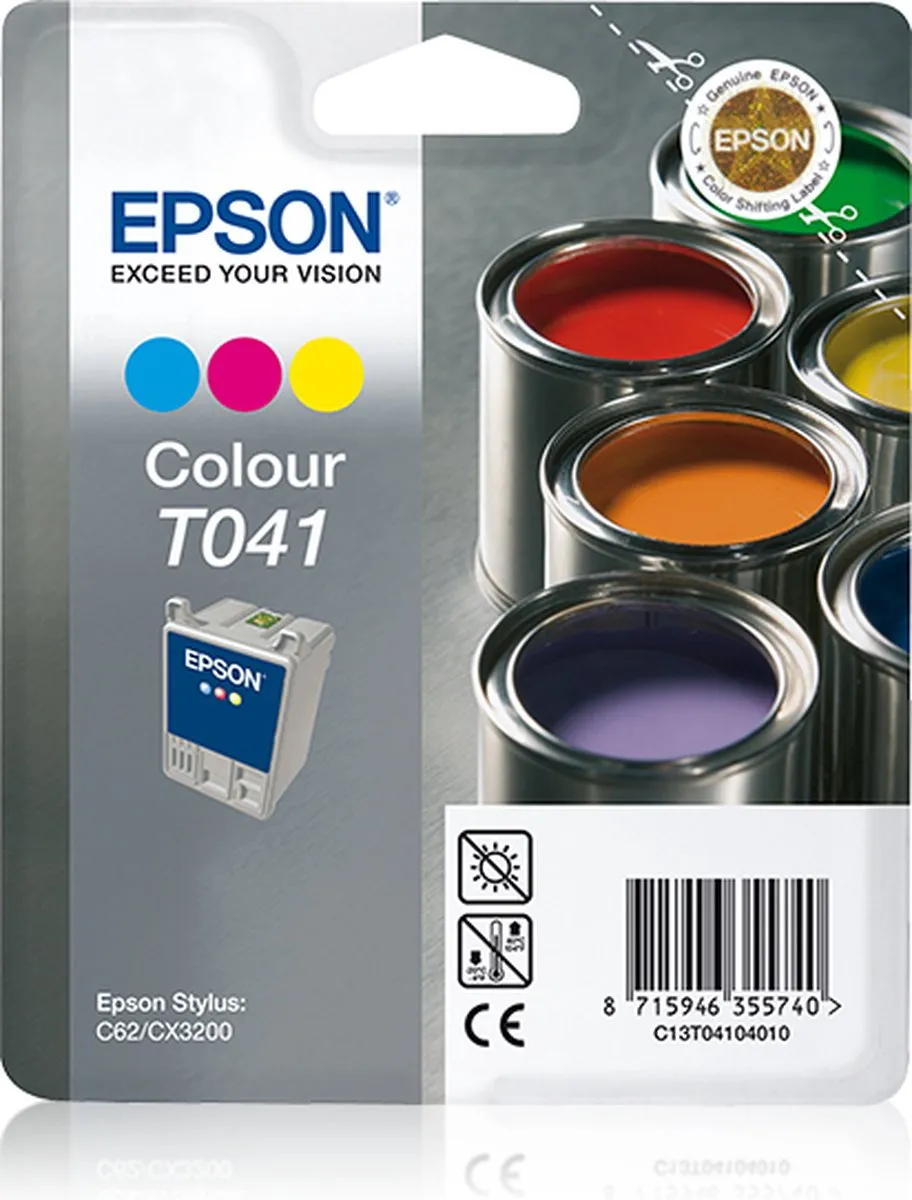 Epson T041 Inktcartridge CMY