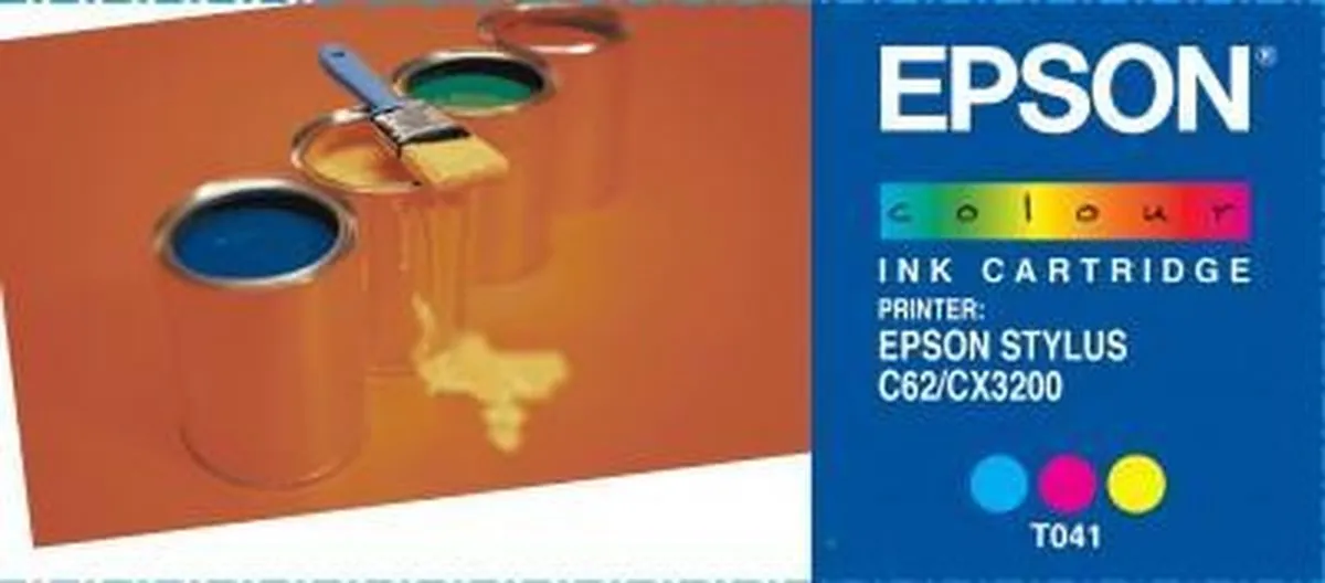 Epson T041 Inktcartridge CMY - 37ml
