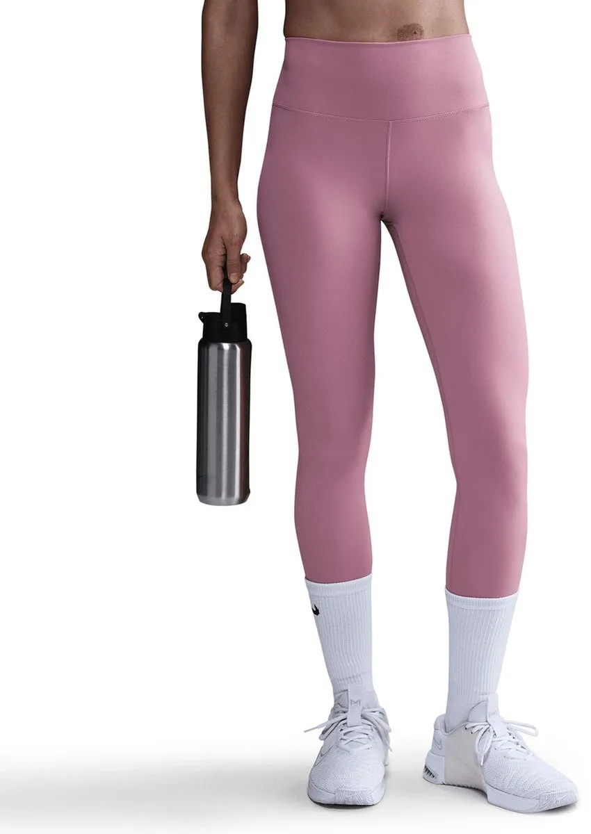 Nike One Logo Tights Legging - Roze - Maat XS - Dames