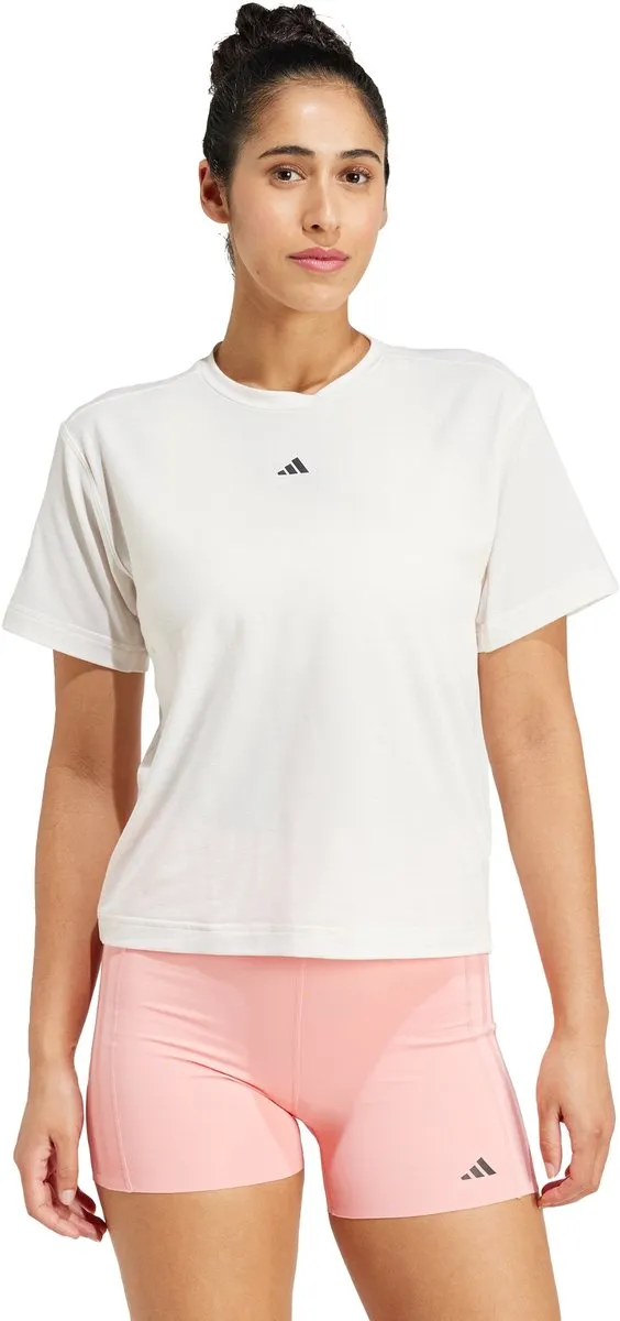 Adidas Performance PrimeLift Back-Cutout T-shirt IW3159 - Wit