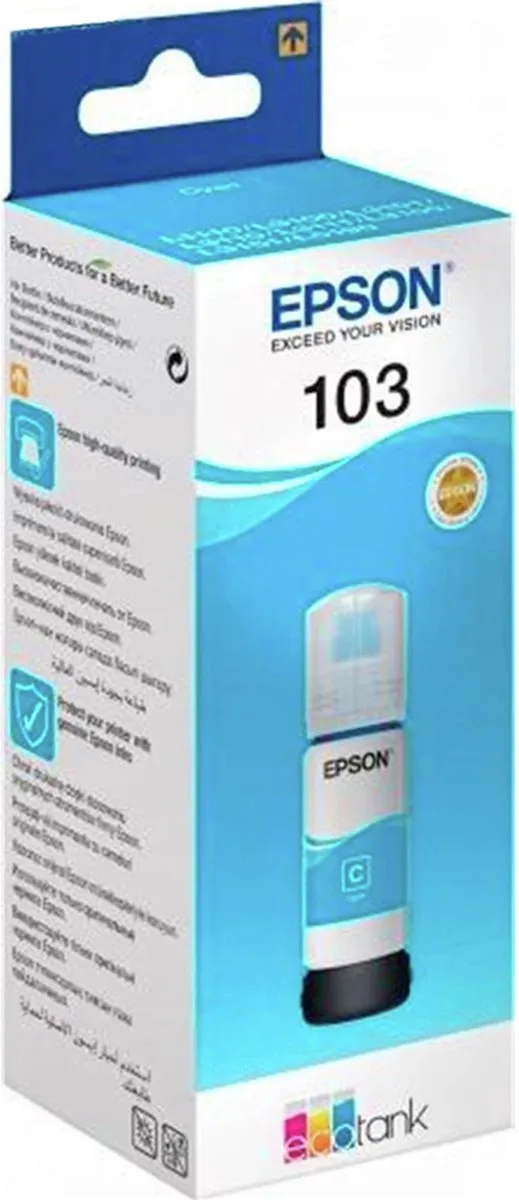 Epson Ecotank ET-0103 Origineel Blauw C13T00S24A
