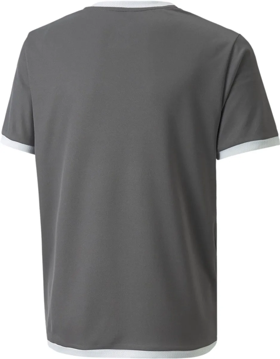 PUMA Teamliga Shirt Kinderen 164 - Grijs/Wit