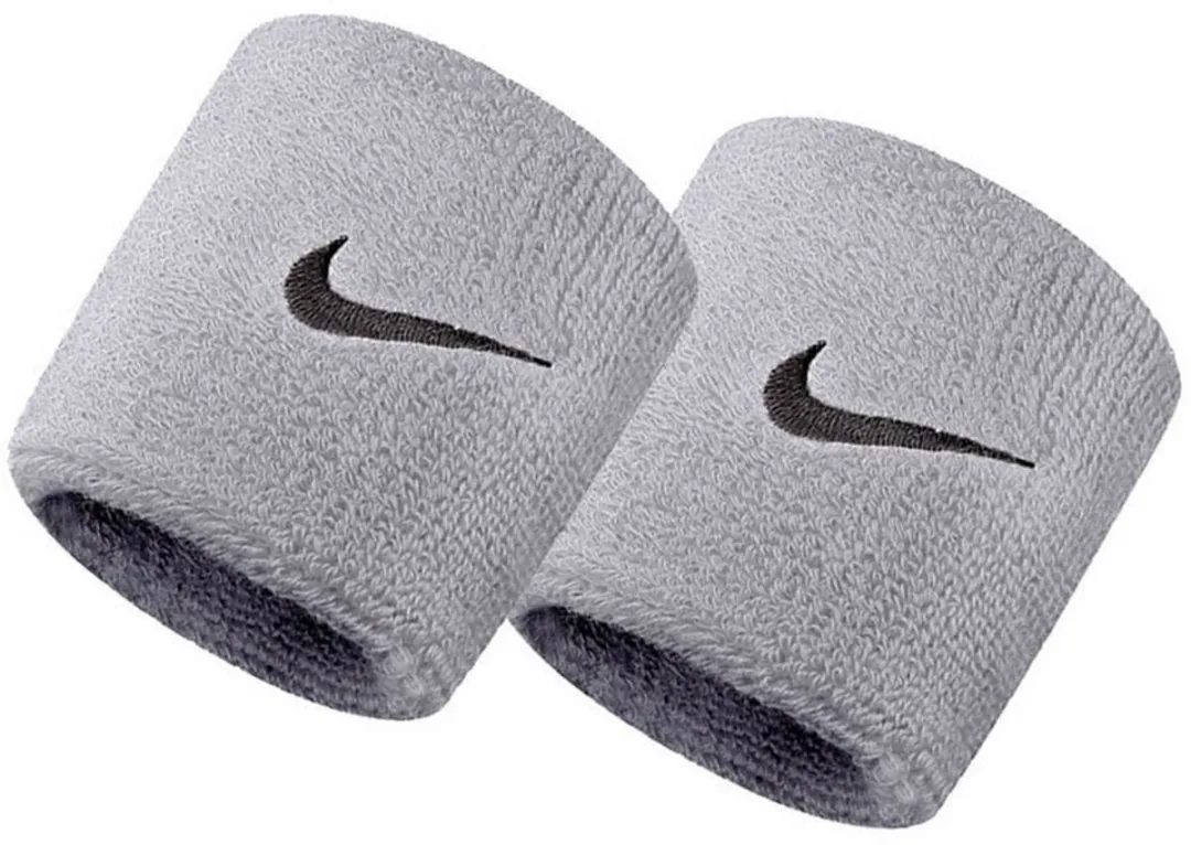 Nike Swoosh Zweetband - 2 Stuks Wit