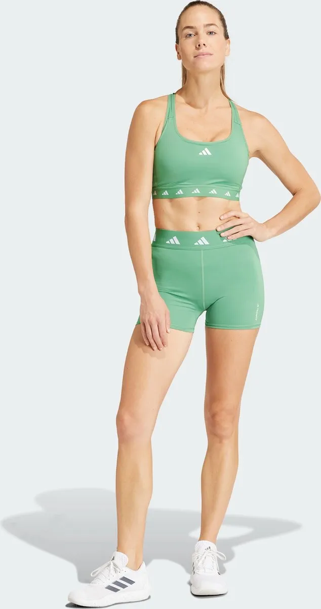 Adidas Performance Techfit Korte Legging XS - Groen