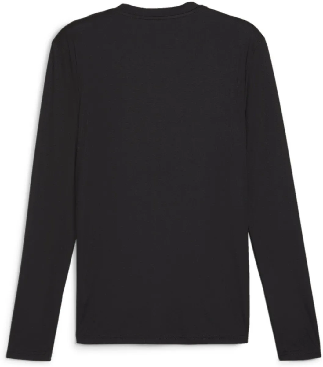 PUMA TeamGoal Baselayer Tee Longsleeve 658777 - L - Puma Black-Flat Dark Gray
