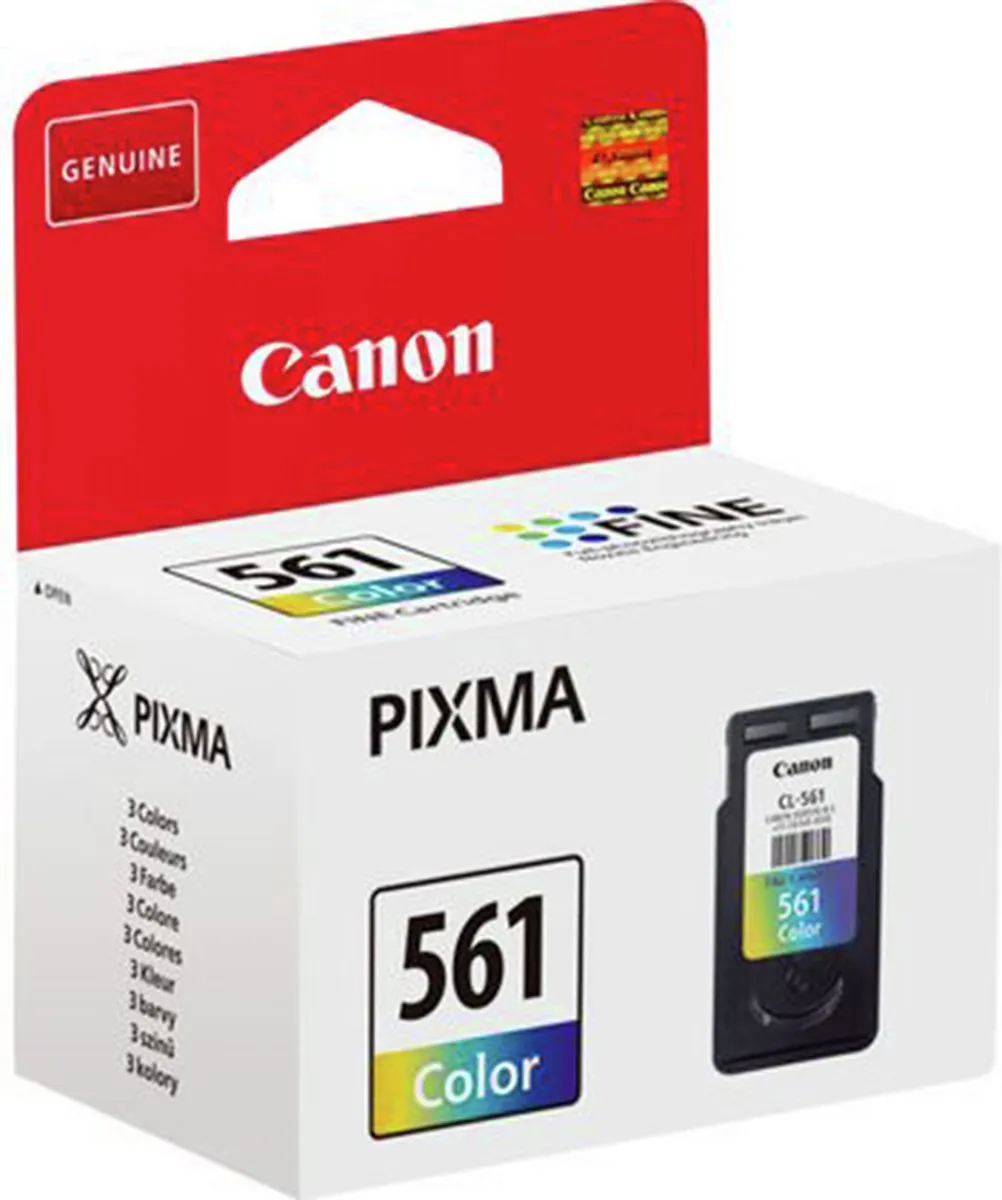 Canon CL-561 Inktcartridge - 180 pagina's - Kleur