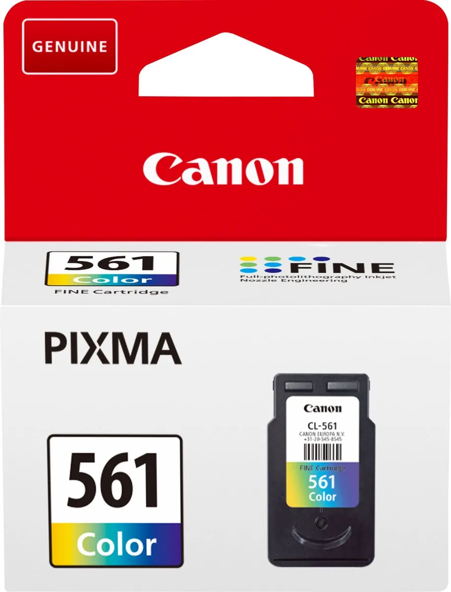 Canon CL-561 Inktcartridge - 180 pagina's - Kleur