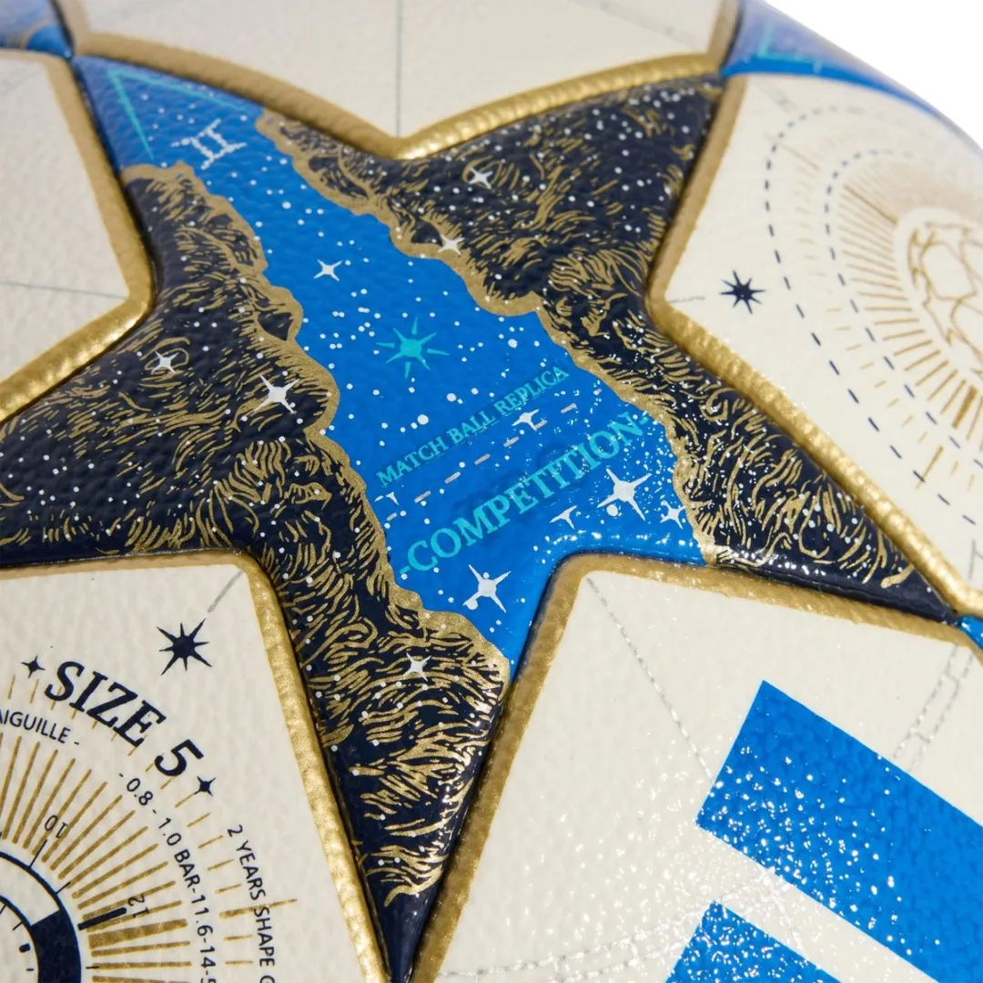 Adidas UCL Competition 25/26 Voetbal - Maat 5 - Wit/Goud/Blauw