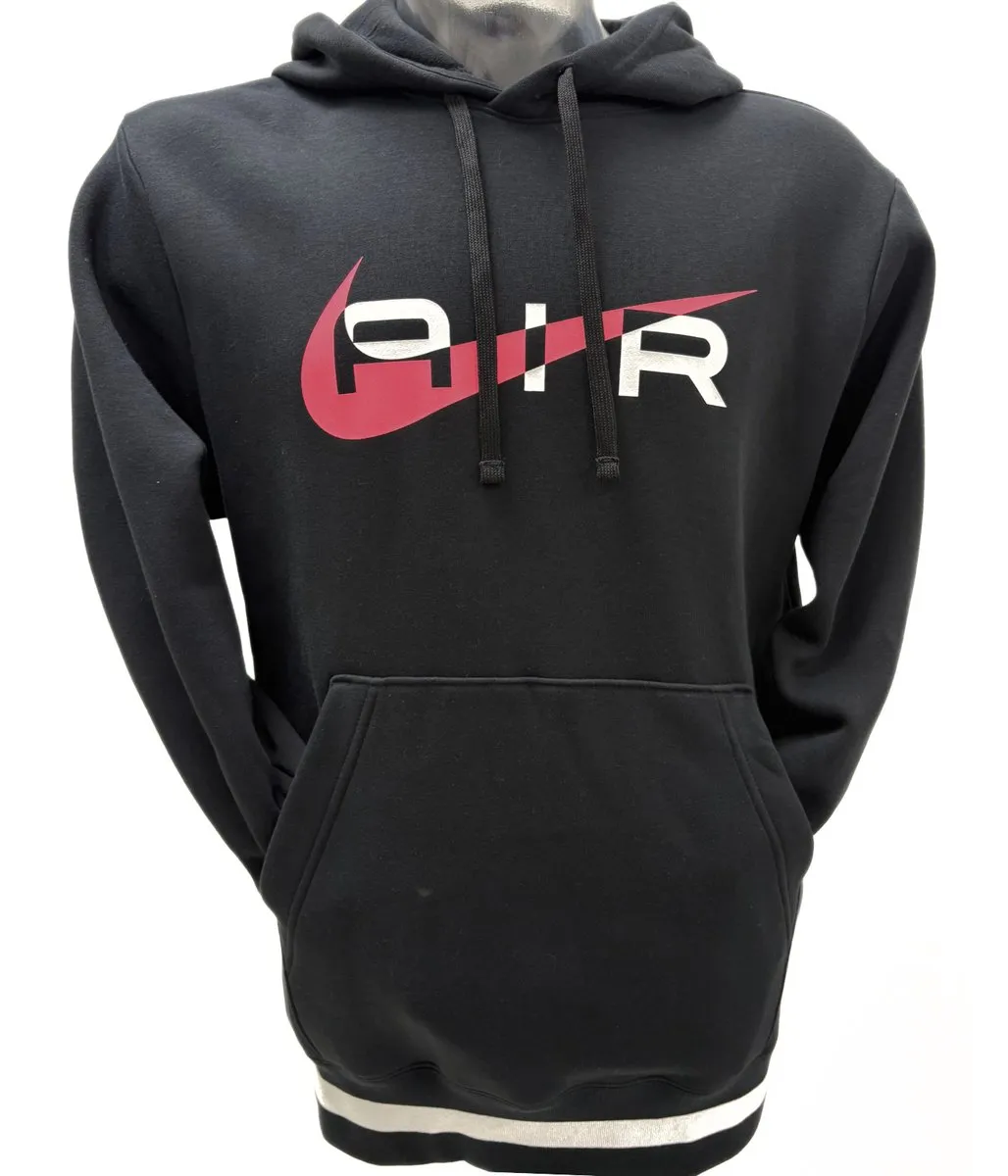 Nike Air Sportswear Brushed Fleece Hoodie HF7708-010 - Zwart