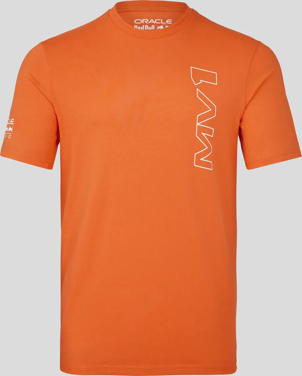 Red Bull Racing Max Verstappen T-shirt - XXXXL - Oranje