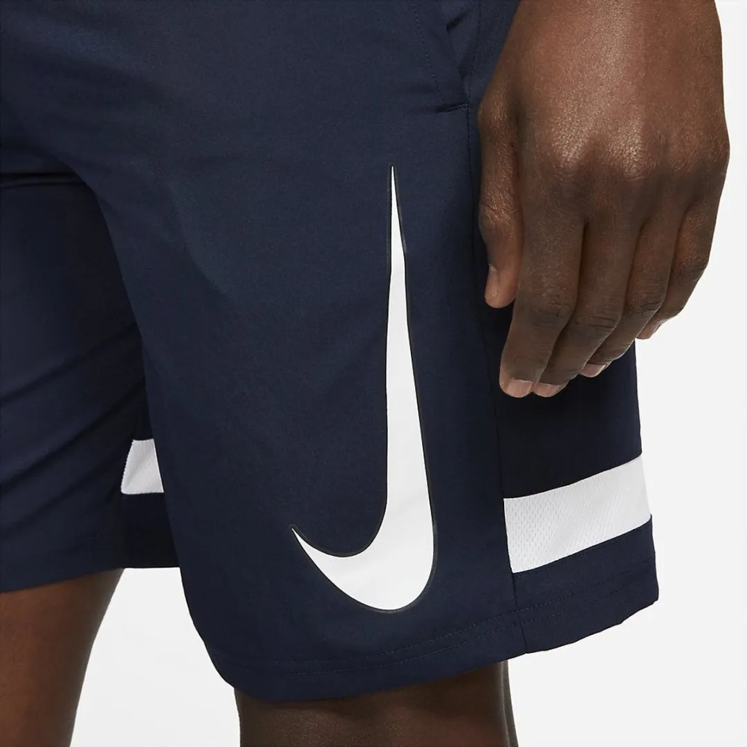 Nike Dri-FIT Academy Graphic Sportshort Heren S - Blauw